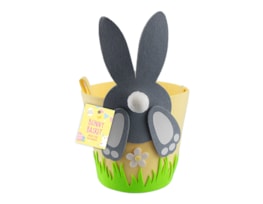 Wholesale Easter Pom Pom Bunny Basket | Gem imports Ltd.