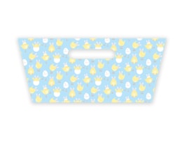 Wholesale Easter rectangle printed Hamper tray | Gem imports.