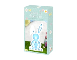 Wholesale Easter Wooden LED Bunny Light