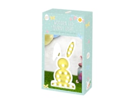 Wholesale Easter Wooden LED Bunny Light