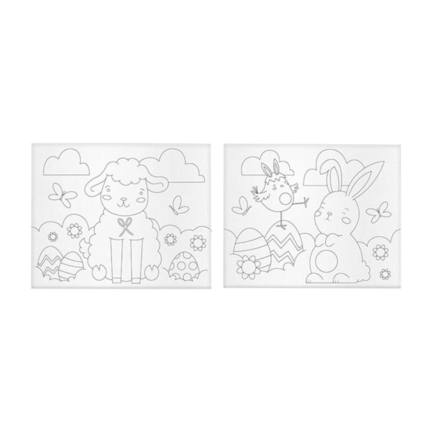 Wholesale Easter Colour Your Own Canvas