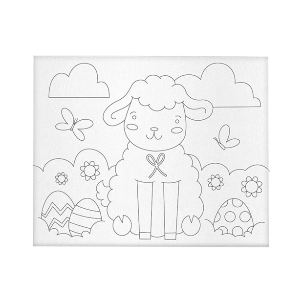 Wholesale Easter Colour Your Own Canvas