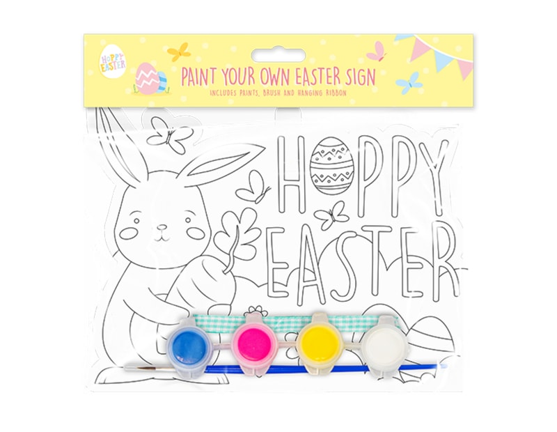 Wholesale Easter Paint Your Own Card Sign