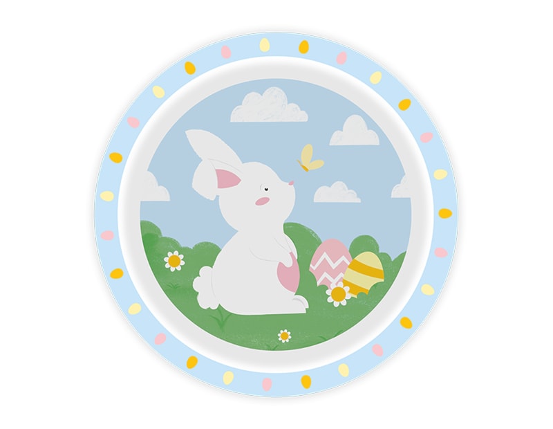 Wholesale Easter Re-usable Plate 21cm PDQ