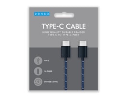 Wholesale Braided Type C To Type C Cable 1m