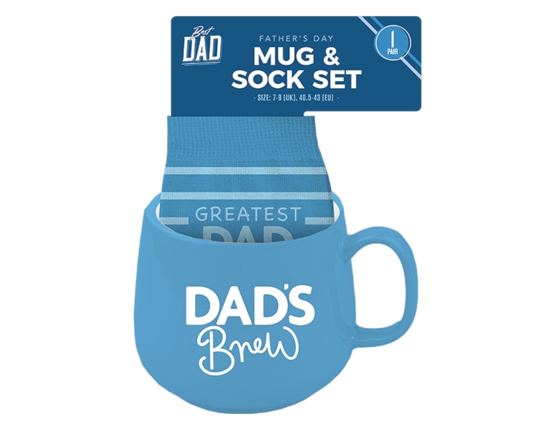 Wholesale Father's Day Mug & Sock Set