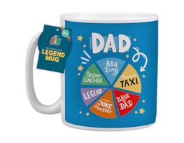 Wholesale Dads Giant Legend Mug 12.5cm