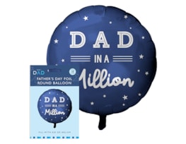 Wholesale Father's Day 18" Round Foil Balloon | Gem imports Ltd