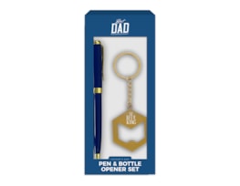 Wholesale Father's Day Pen and Bottle Opener Set with PDQ