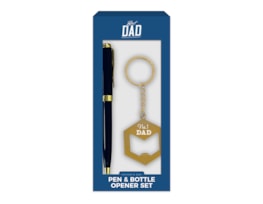 Wholesale Father's Day Pen and Bottle Opener Set with PDQ