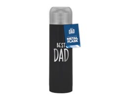 Wholesale Father's Day Foil Metal Flasks