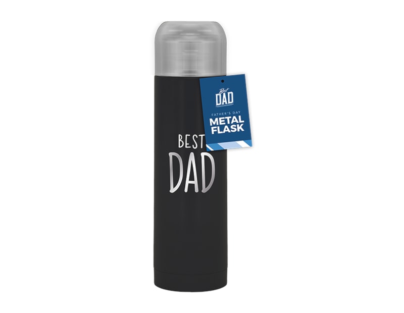 Wholesale Father's Day Foil Metal Flasks