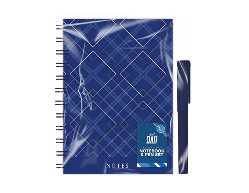 Wholesale Father's Day A5 Notebook & Pen Set PDQ