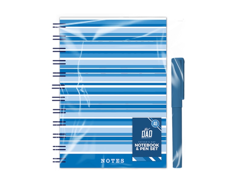 Wholesale Father's Day A5 Notebook & Pen Set PDQ