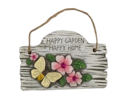 Wholesale Hanging Garden Cement Plaque PDQ| Gem imports Ltd