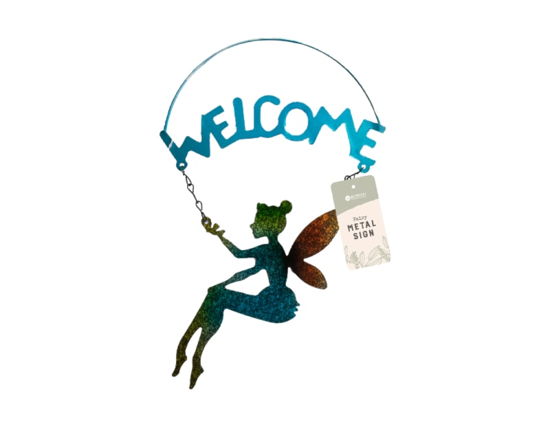 Wholesale Metal Fairy welcome sign | Gem imports Ltd