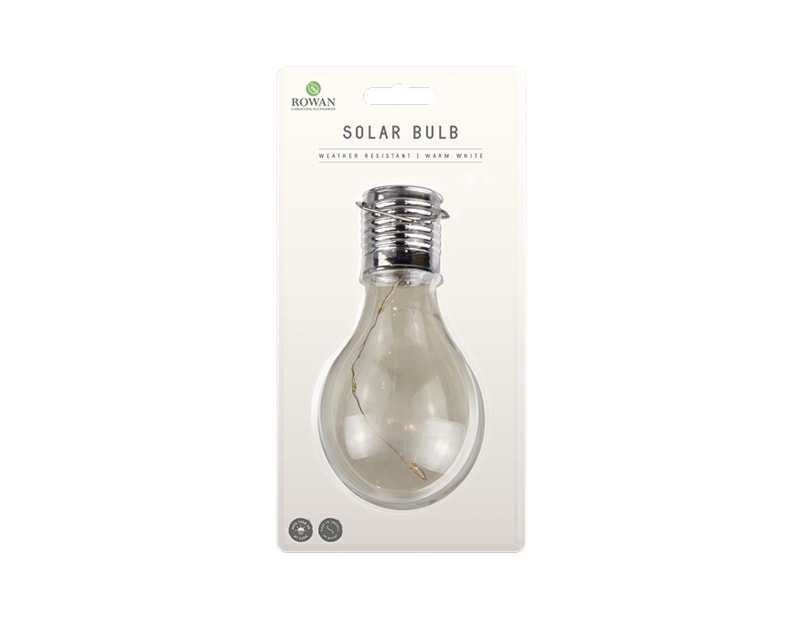 Wholesale Solar LED Clear Bulb Light | Gem imports Ltd.