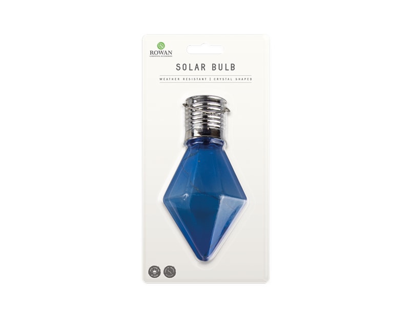 Wholesale Solar Crystal Shaped Bulb Light