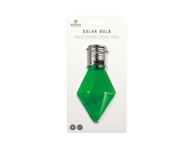 Wholesale Solar Crystal Shaped Bulb Light