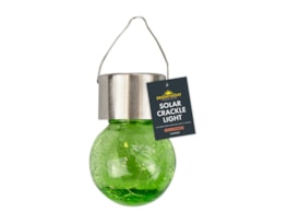 Wholesale Solar Coloured Glass Crackle Ball Light