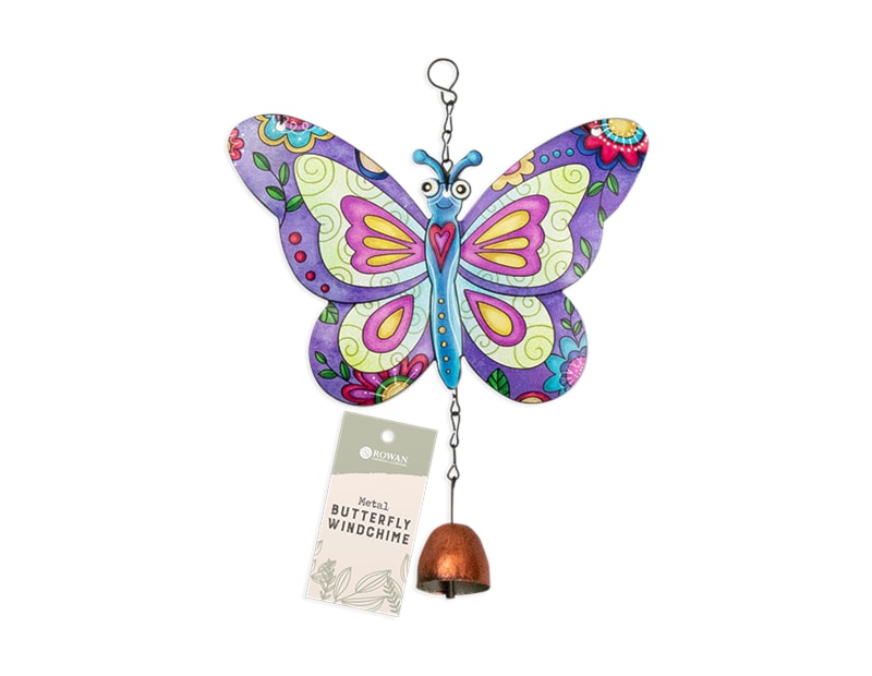 Wholesale Metal butterfly windchime