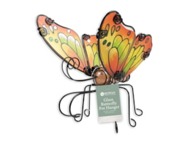 Wholesale Decorative Glass butterfly pot hanger | Gem imports Ltd.