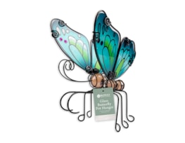 Wholesale Decorative Glass butterfly pot hanger | Gem imports Ltd.