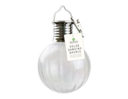 Wholesale Solar powered Hanging bauble light | Gem imports Ltd.