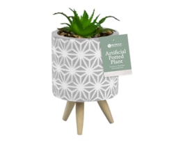 Wholesale Artificial plant in pot on stand | Gem imports Ltd.