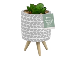 Wholesale Artificial plant in pot on stand | Gem imports Ltd.