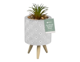 Wholesale Artificial plant in pot on stand | Gem imports Ltd.