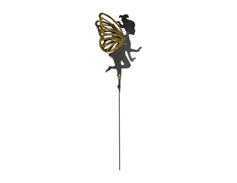 Wholesale Fairy silhouette Metal Garden stake | Gem imports Ltd.