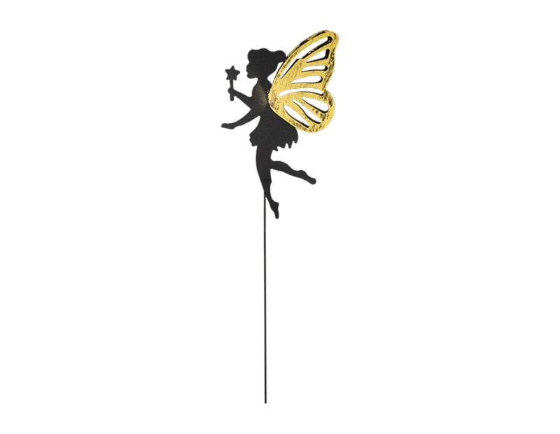 Wholesale Fairy silhouette Metal Garden stake | Gem imports Ltd.