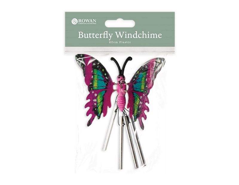 Wholesale Plastic butterfly windchime