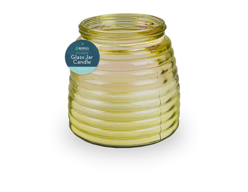 Wholesale Glass Jar Citronella Candle