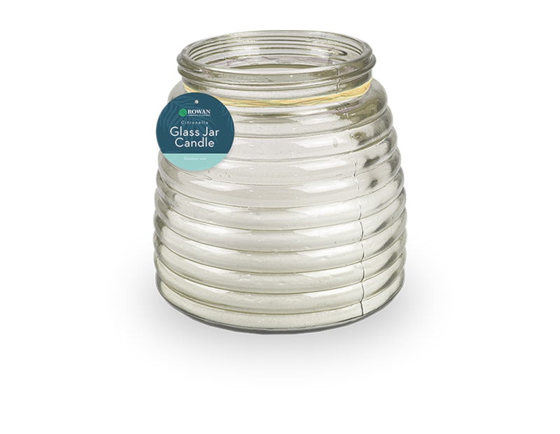 Wholesale Glass Jar Citronella Candle