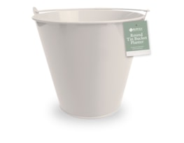 Wholesale Round Tin Bucket Planter