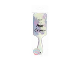 Wholesale Printed Iridescent Paddle Hair Brushes