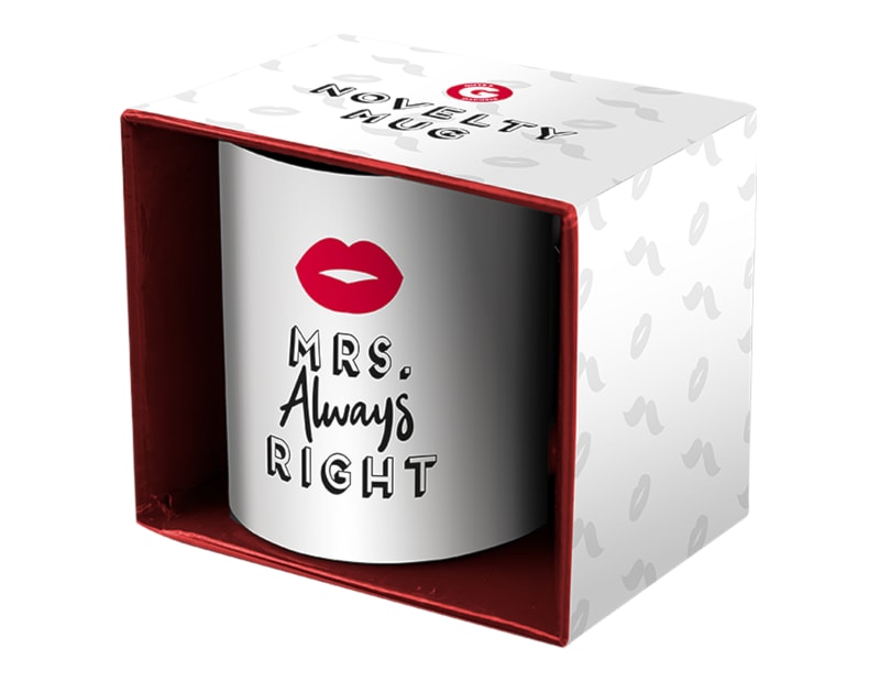 Wholesale His and Hers Novelty Mug in box | Gem imports Ltd.