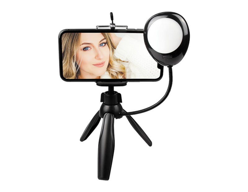 Wholesale Tripod with Selfie Light | Gem imports Ltd.