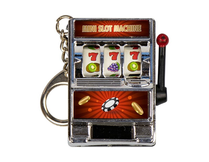 Wholesale Mini slot Machine keyring