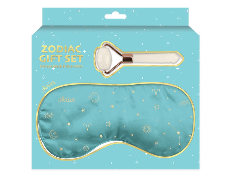 Wholesale Zodiac Gel Eye Mask & Face Roller Set