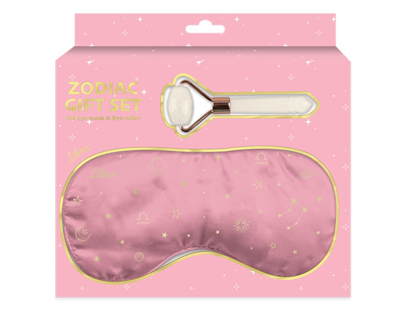 Wholesale Zodiac Gel Eye Mask & Face Roller Set