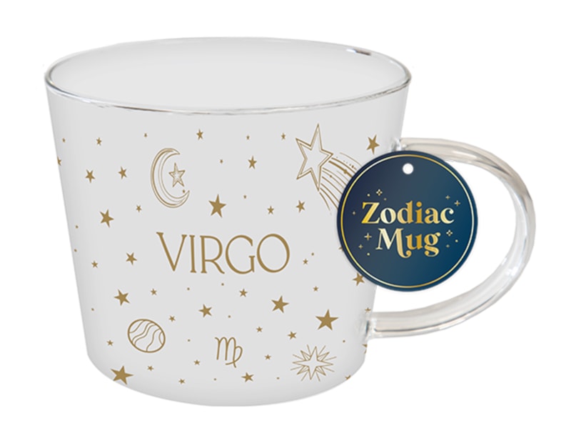 Wholesale Zodiac Glass Constellation Mug