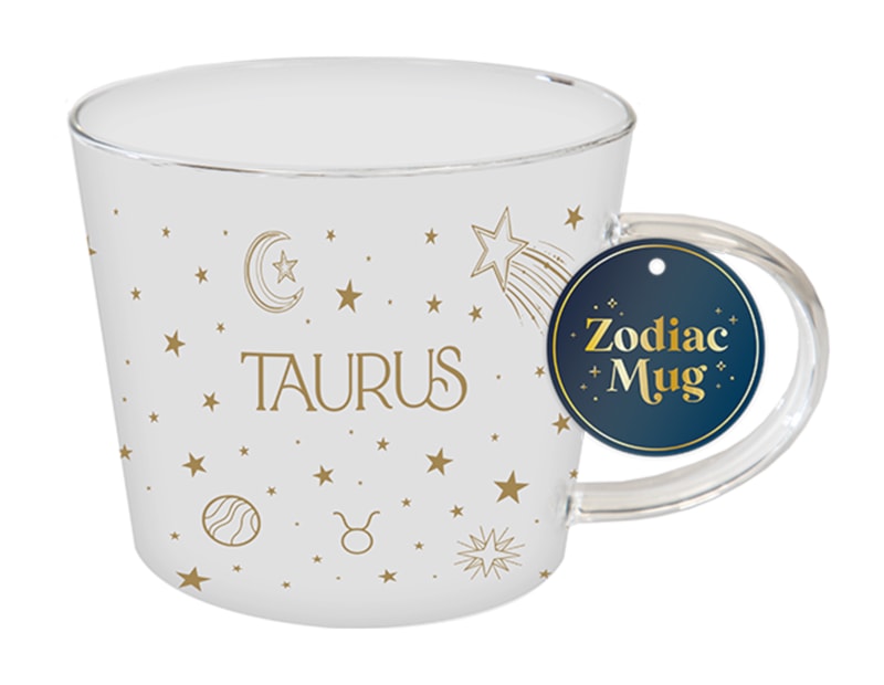 Wholesale Zodiac Glass Constellation Mug