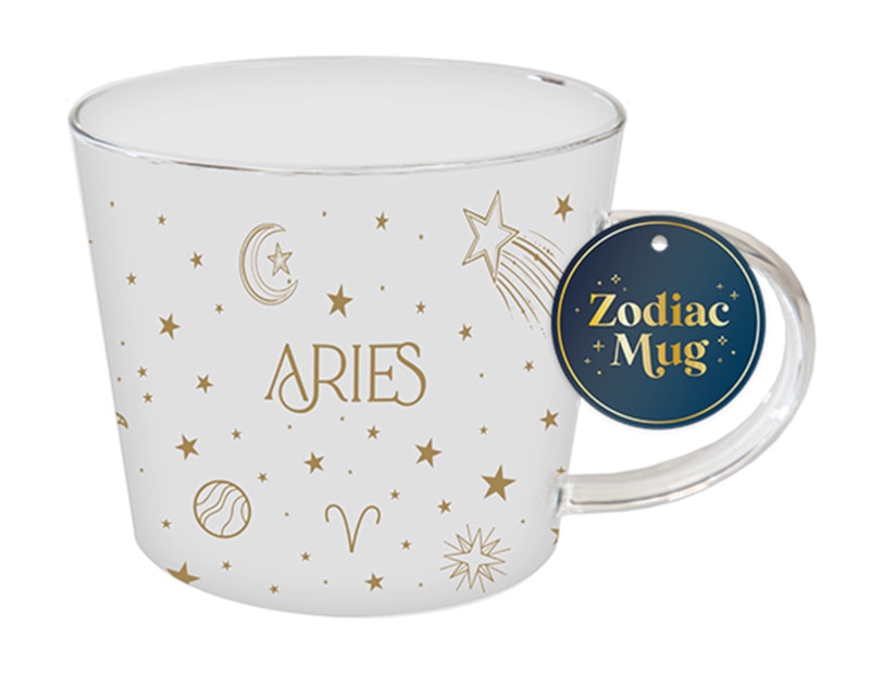 Wholesale Zodiac Glass Constellation Mug