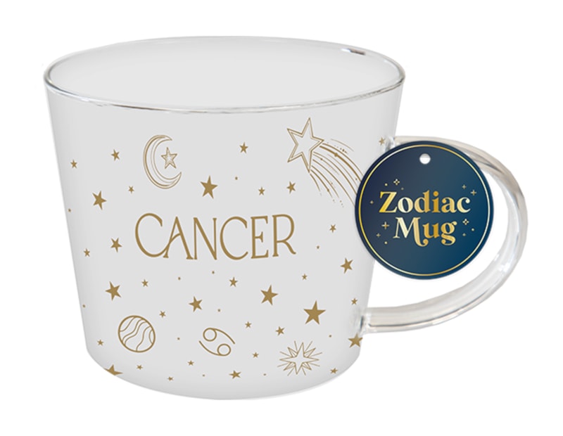 Wholesale Zodiac Glass Constellation Mug