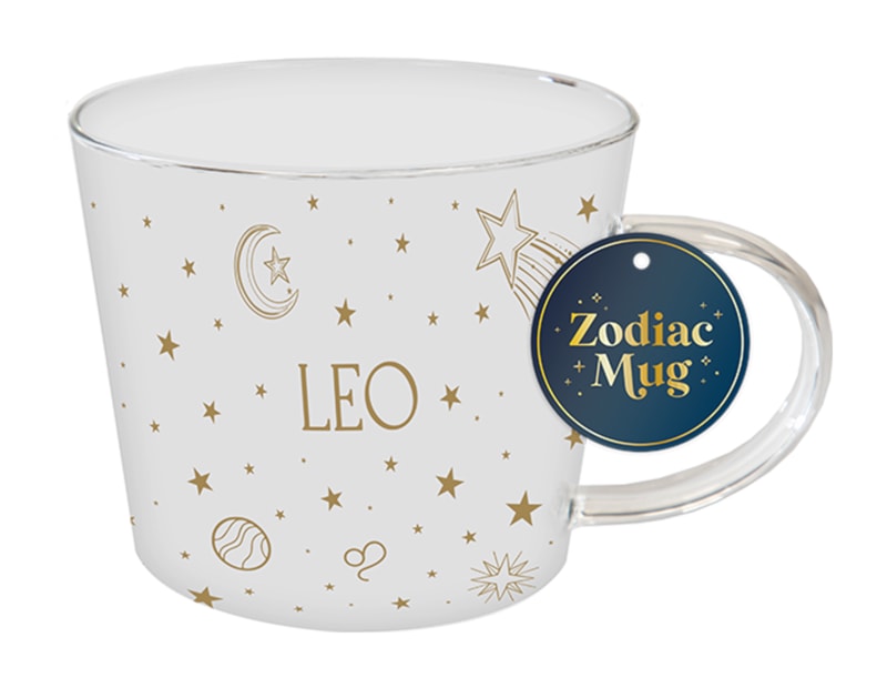 Wholesale Zodiac Glass Constellation Mug