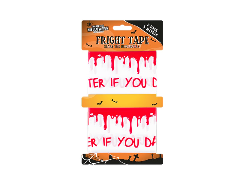 Wholesale Halloween Fright Tape