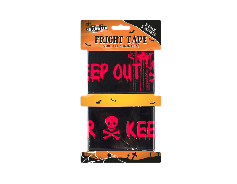 Wholesale Halloween Fright Tape